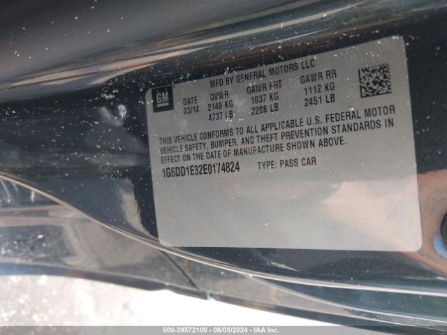 1G6DD1E32E0174824 Cadillac Cts Premium