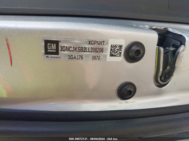Chevrolet Trax Fwd Ls 2020 3GNCJKSB2LL208206 Image 9