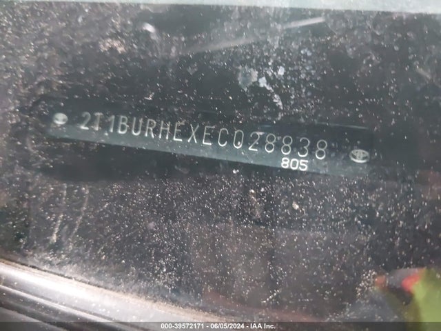 Toyota COROLLA L 2014 2T1BURHEXEC028838 Image 12