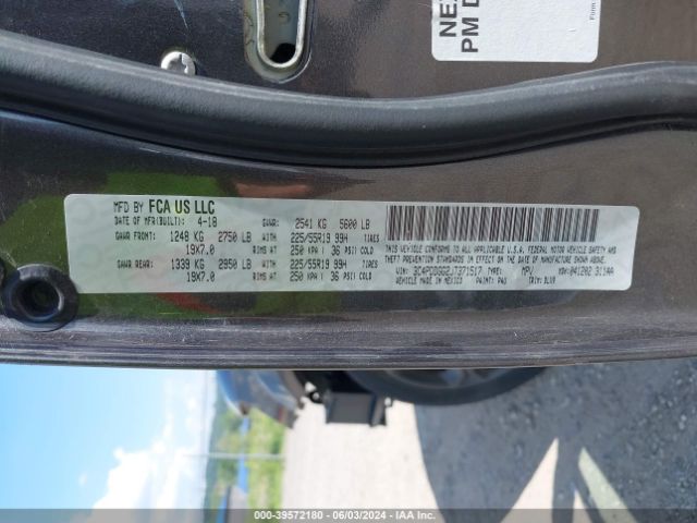 3C4PDDGG2JT371517 Dodge Journey Crossroad Awd