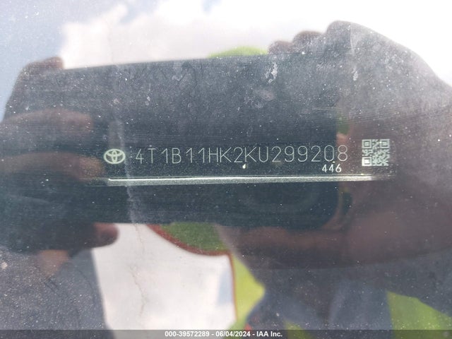 Toyota CAMRY SE 2019 4T1B11HK2KU299208 Image 9