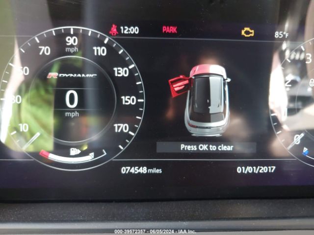 SALYL2RV8JA772433 Land Rover Range Rover Velar P380 Se R-dynamic