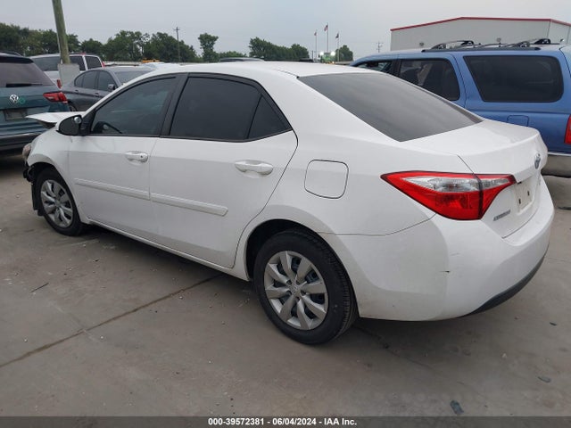 Toyota COROLLA LE 2014 2T1BURHE3EC166589 Image 3