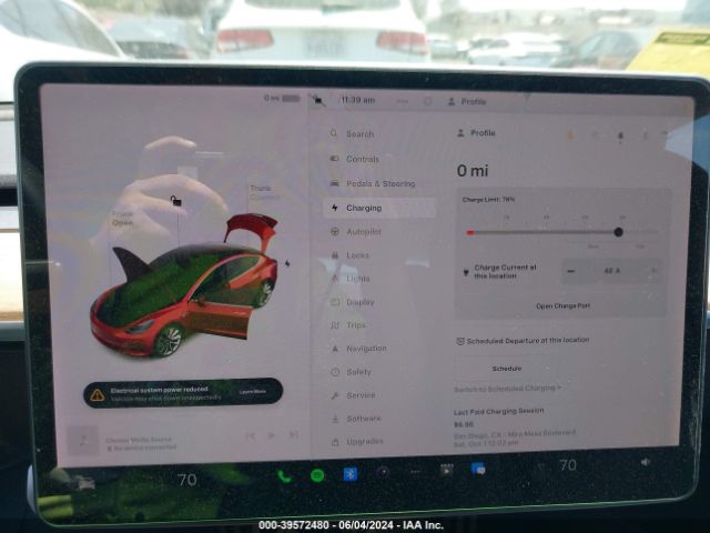 5YJ3E1EB4KF214007 Tesla Model 3 Long Range/performance