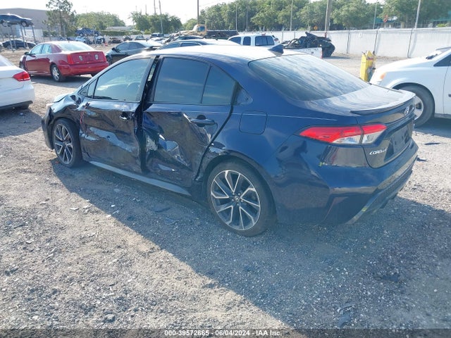 Toyota COROLLA SE 2020 JTDP4RCE6LJ010531 Image 3