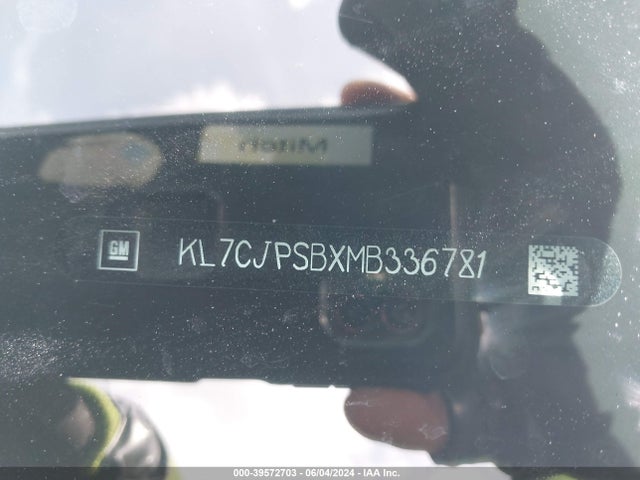 Chevrolet Trax Awd Lt 2021 KL7CJPSBXMB336781 Image 9