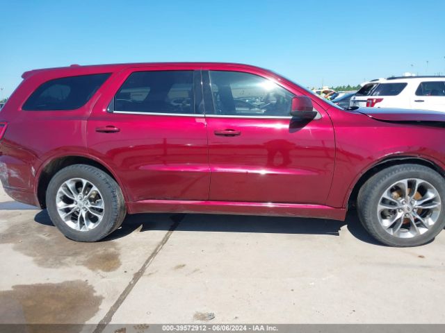 1C4RDHDG6KC681560 Dodge Durango Gt Rwd