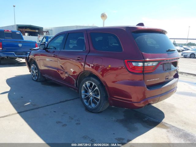 1C4RDHDG6KC681560 Dodge Durango Gt Rwd