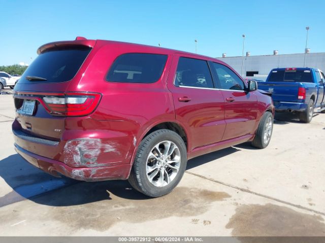 1C4RDHDG6KC681560 Dodge Durango Gt Rwd
