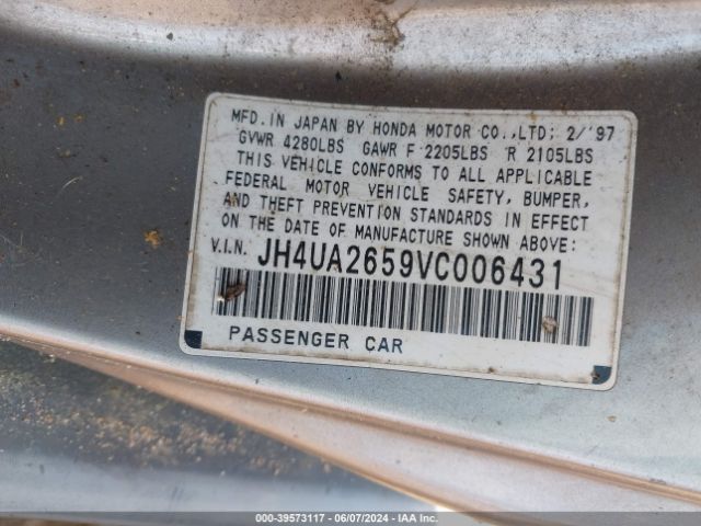 1997 ACURA TL JH4UA2659VC006431 Photo 8