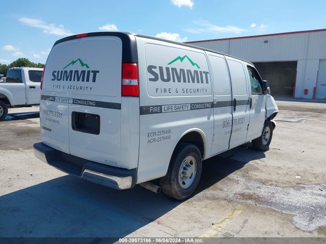 Aukcja sprzedaży 2020 Chevrolet Express Cargo Rwd 2500 Regular Wheelbase Wt, vin: 1GCWGAFG9L1230716, numer aukcji: 39573166