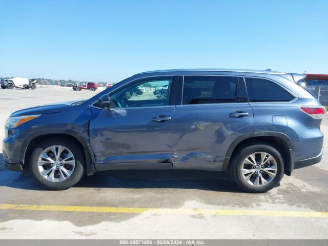 5TDJKRFH0FS124887 Toyota Highlander Xle V6