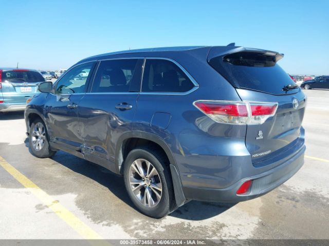 5TDJKRFH0FS124887 Toyota Highlander Xle V6