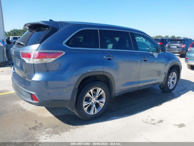 5TDJKRFH0FS124887 Toyota Highlander Xle V6
