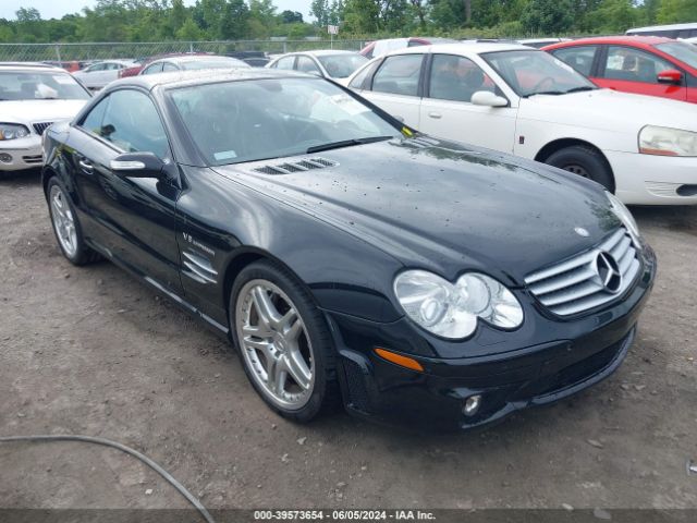 2006 MERCEDES-BENZ SL 55 AMG WDBSK74F66F111876