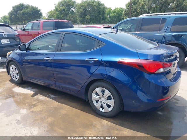 Hyundai ELANTRA SE 2016 5NPDH4AE0GH703851 Image 3