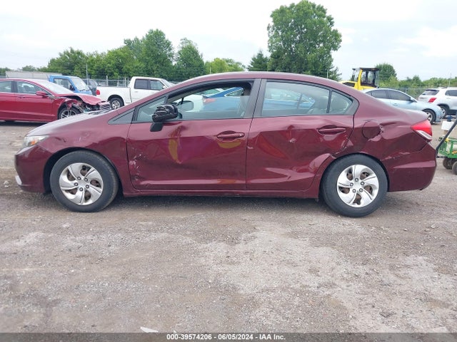 Honda Civic Lx 2014 2HGFB2F51EH559421 Image 6