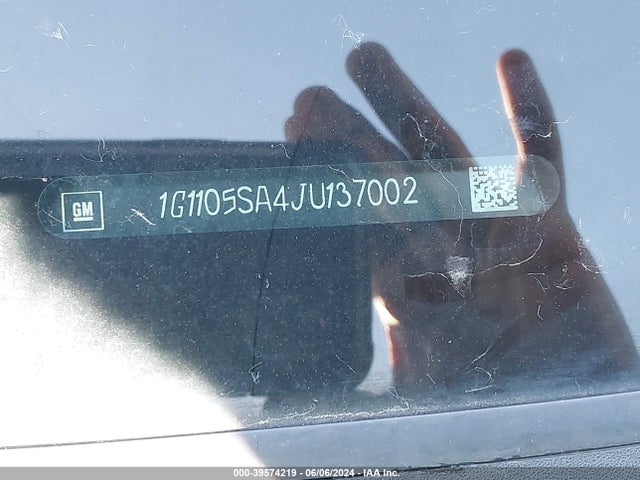 Chevrolet IMPALA 1LT 2018 1G1105SA4JU137002 Image 9