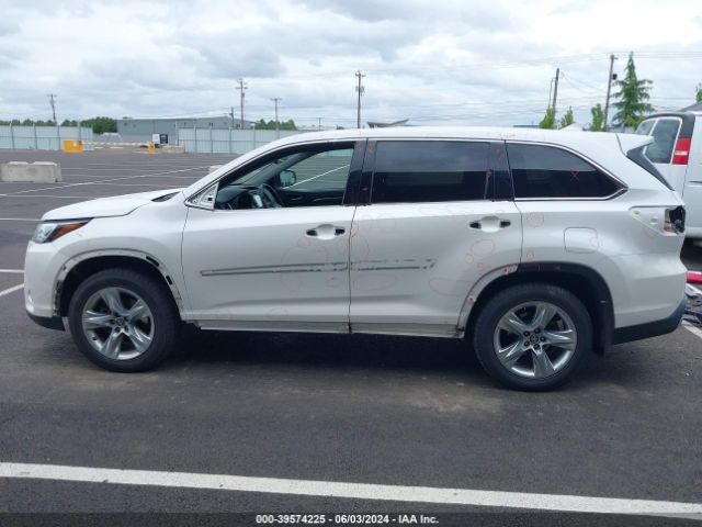 5TDDZRFH2JS848775 Toyota Highlander Limited