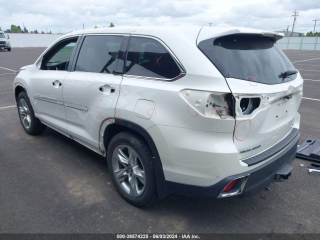 5TDDZRFH2JS848775 Toyota Highlander Limited