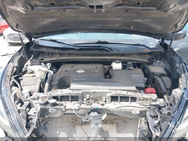 2022 Nissan Murano S Fwd მანქანა იყიდება აუქციონზე, vin: 5N1AZ2AJ4NC121581, აუქციონის ნომერი: 39574344