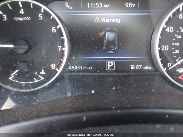 2022 Nissan Murano S Fwd მანქანა იყიდება აუქციონზე, vin: 5N1AZ2AJ4NC121581, აუქციონის ნომერი: 39574344