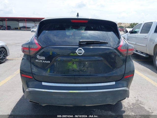 2022 Nissan Murano S Fwd მანქანა იყიდება აუქციონზე, vin: 5N1AZ2AJ4NC121581, აუქციონის ნომერი: 39574344
