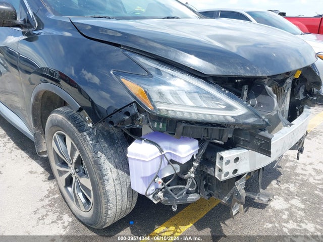 2022 Nissan Murano S Fwd მანქანა იყიდება აუქციონზე, vin: 5N1AZ2AJ4NC121581, აუქციონის ნომერი: 39574344
