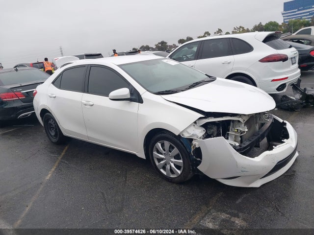 Toyota COROLLA LE 2016 5YFBURHE1GP523268 zdjęcie główne