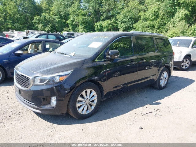 KIA SEDONA EX 2015 KNDMC5C16F6019989 Image 2