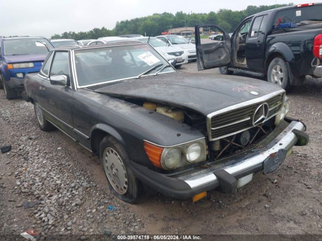 1988 MERCEDES-BENZ 560 WDBBA48D5JA087635