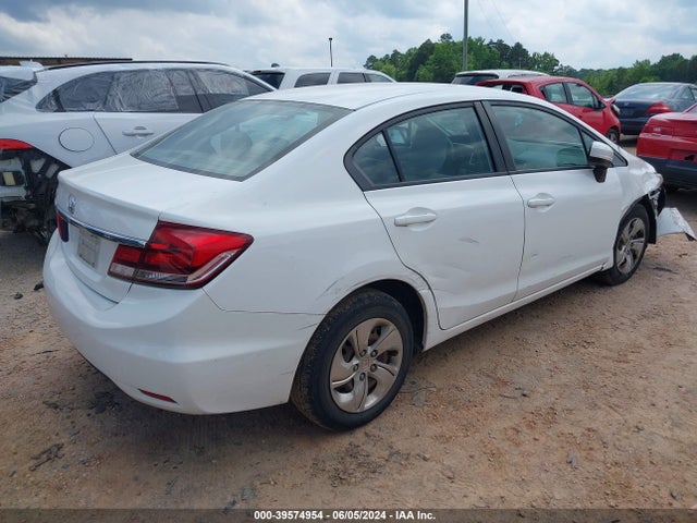 Aukcja sprzedaży 2014 Honda Civic Lx, vin: 19XFB2F54EE232862, numer aukcji: 39574954