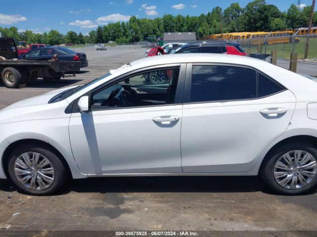 5YFBURHE5GP476424 Toyota COROLLA LE