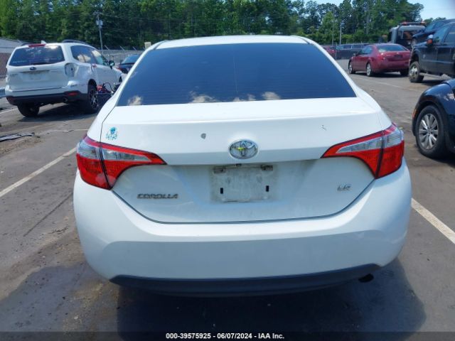 5YFBURHE5GP476424 Toyota COROLLA LE