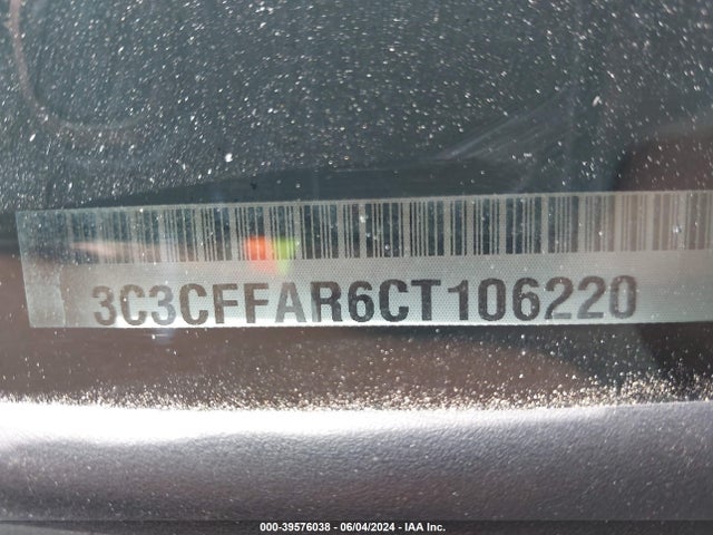 2012 FIAT 500 3C3CFFAR6CT106220 Photo 8