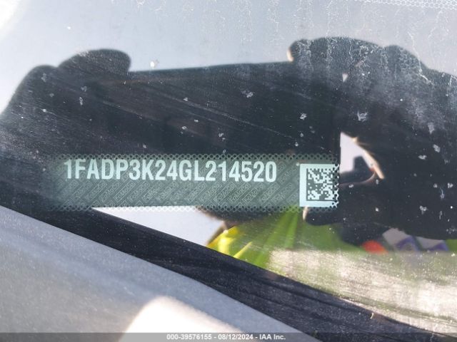1FATP3K24GL214520 Ford Focus