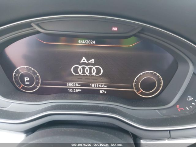 WAUKMAF41JA233763 Audi A4 2.0t Ultra Premium