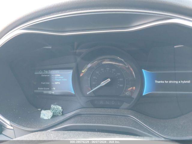 3FA6P0LU6KR210891 Ford Fusion Hybrid Se