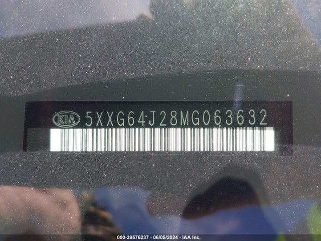 KIA K5 Gt-line 2021 5XXG64J28MG063632 Image 9