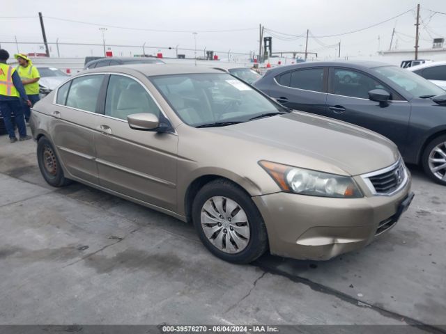 Auction sale of the 2010 Honda Accord 2.4 Lx, vin: 1HGCP2F3XAA113571, lot number: 39576270