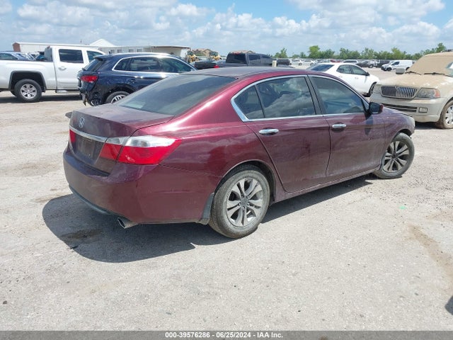 Honda ACCORD LX 2014 1HGCR2F36EA300127 Image 4