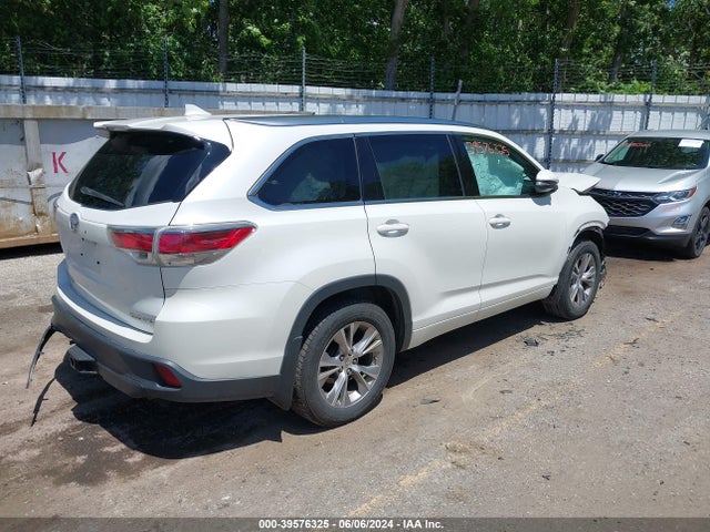 Toyota Highlander Xle V6 2015 5TDJKRFH4FS173350 Image 4
