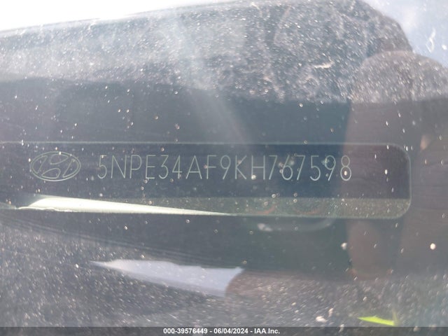 Hyundai SONATA SEL 2019 5NPE34AF9KH767598 Image 9