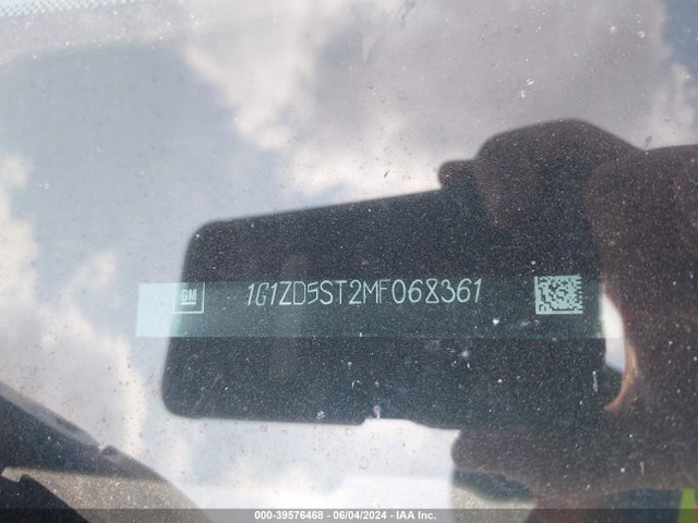 Chevrolet Malibu Fwd Lt 2021 1G1ZD5ST2MF068361 Image 9