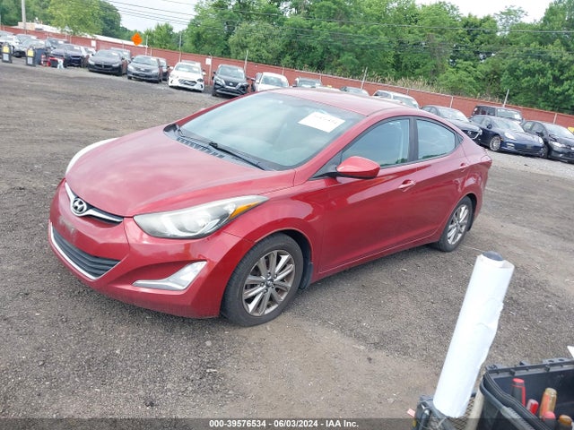 Hyundai ELANTRA SE 2014 5NPDH4AE7EH520878 Image 2
