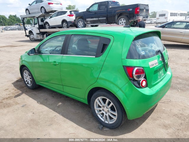 Chevrolet Sonic Lt Auto 2014 1G1JC6SB5E4214486 Image 3