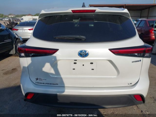5TDZARAH5PS021236 Toyota Highlander Hybrid Le