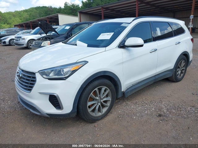 Hyundai Santa Fe Se 2017 KM8SM4HF6HU203553 Image 2