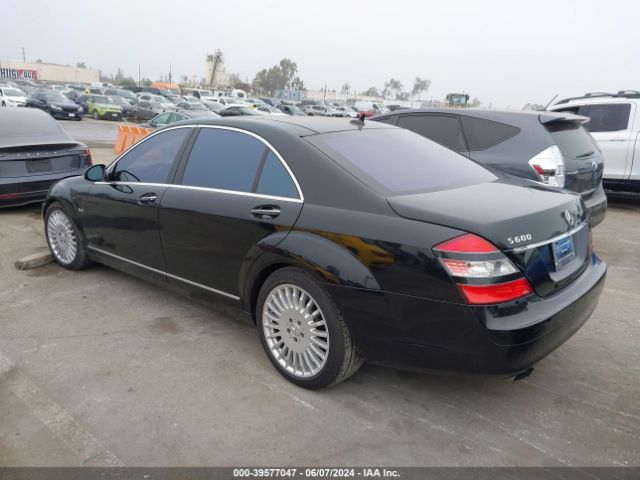 2007 MERCEDES-BENZ S 600 WDDNG76XX7A118792 Photo 2