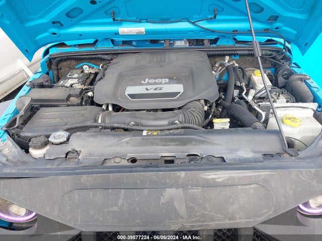 1C4BJWDG4HL624345 Jeep Wrangler Unlimited Sport 4x4